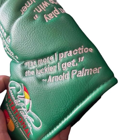 Arnold Palmer Invitational Bay Hill Golf Putter Head Cover - LE150 Green - Picture 6 of 10